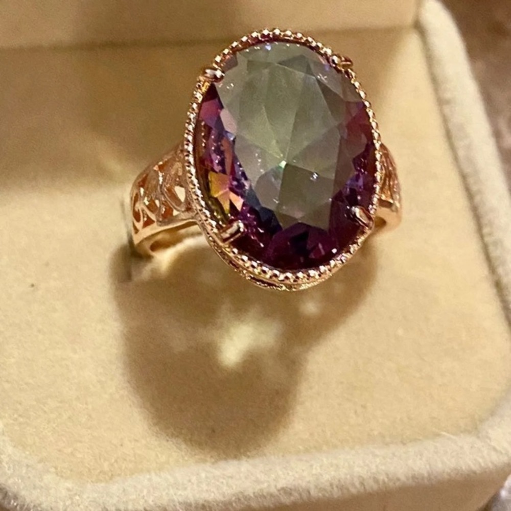 Beautiful gemstone ring by Zales